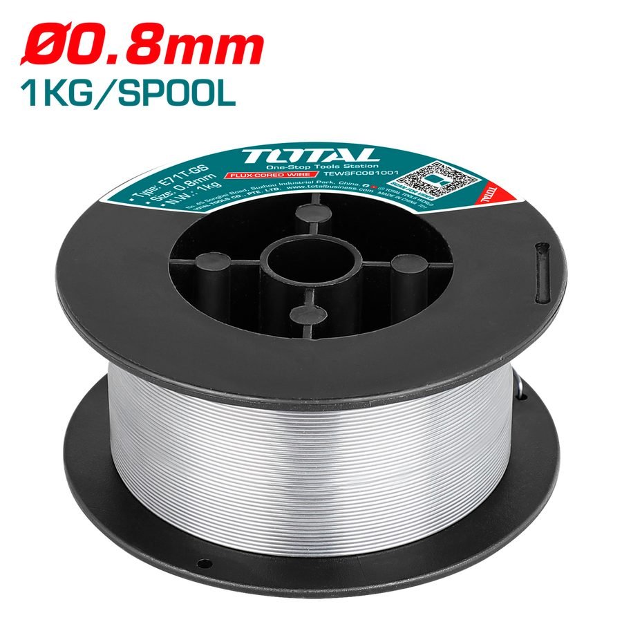 Total Total TEWSFC081001 Flux Cored Wire 0.8mm / 1 Kg, Electrical Supply Wires & Cables — Southend Philippines