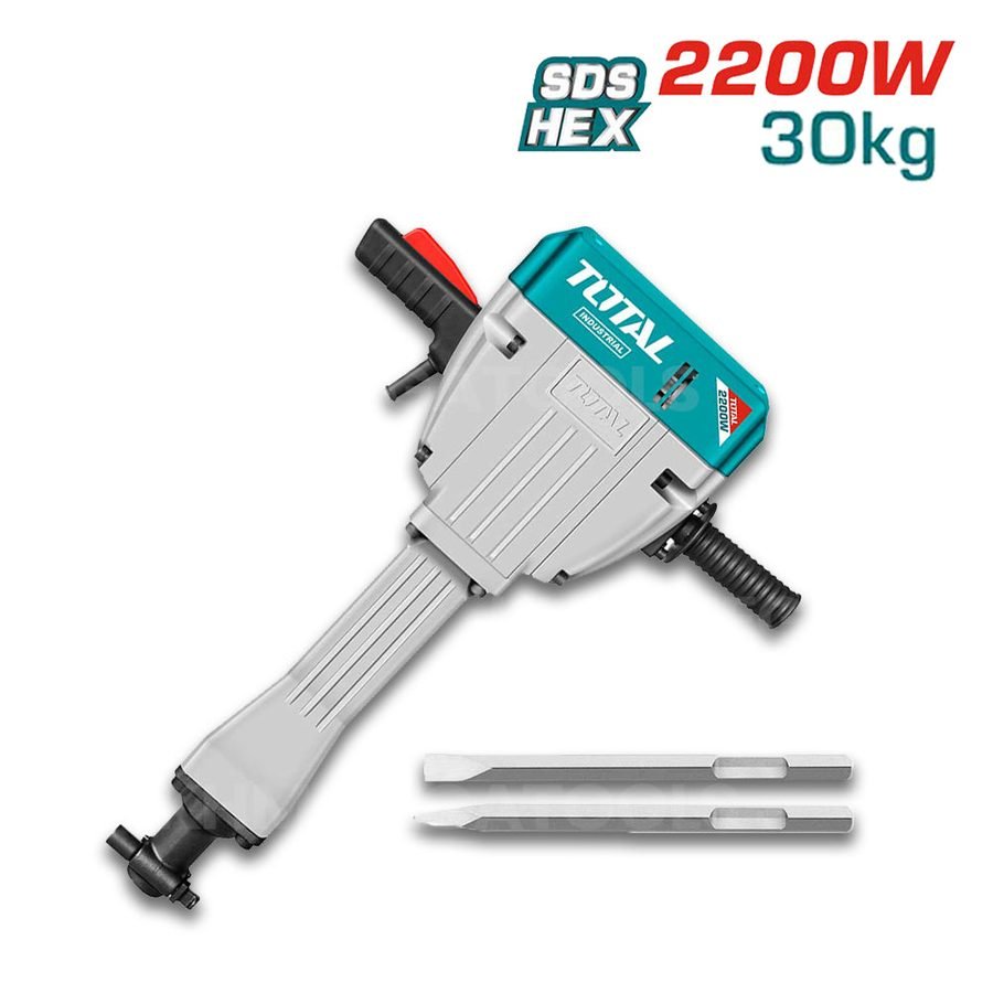 Total Total TH220502 Demolition Hammer / Electric Breaker 220W, Electrical Supply Circuit Breakers — Southend Philippines