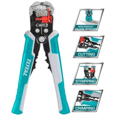 Total Total THT152429 Intelligent Voltage Detecting Wire Stripper 210mm, Electrical Supply Wires & Cables — Southend Philippi