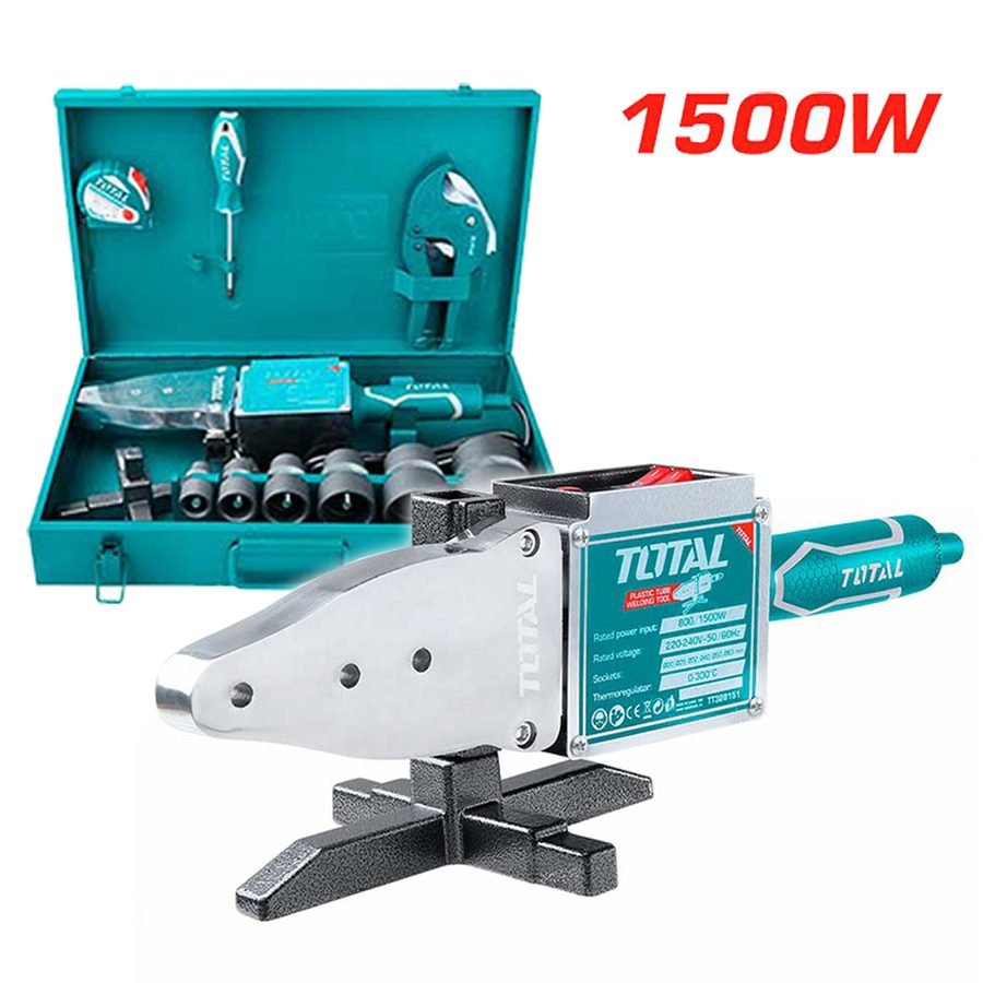 Total Total TT328151 Plastic Tube Welding Tool / Pipe Fusion Machine, Electrical Supply Plugs & Connectors — Southend Philipp