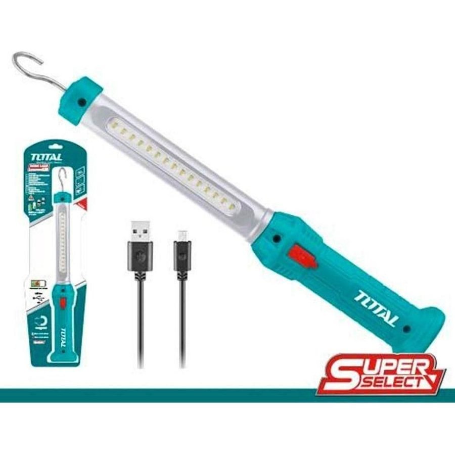 Total TWLI35261 USB Work Lamp / Battery Trouble Light (SS) — Electrical Supply, Southend Philippines