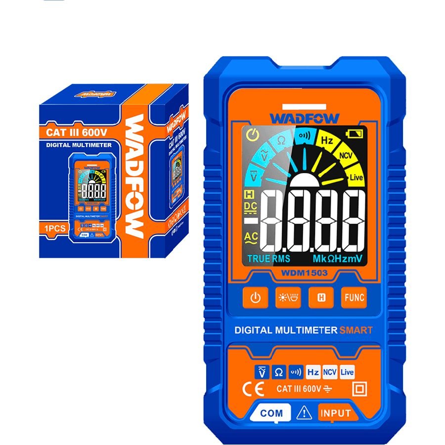 Wadfow Wadfow WDM1503 Digital Multi Meter 4000-Counts, Electrical Supply Meters & Testers — Southend Philippines
