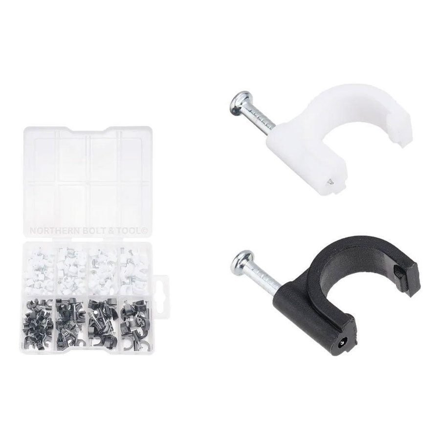 Wadfow Wadfow WFQAB01 Cable Clips Set 134 Pcs, Electrical Supply Wires & Cables — Southend Philippines
