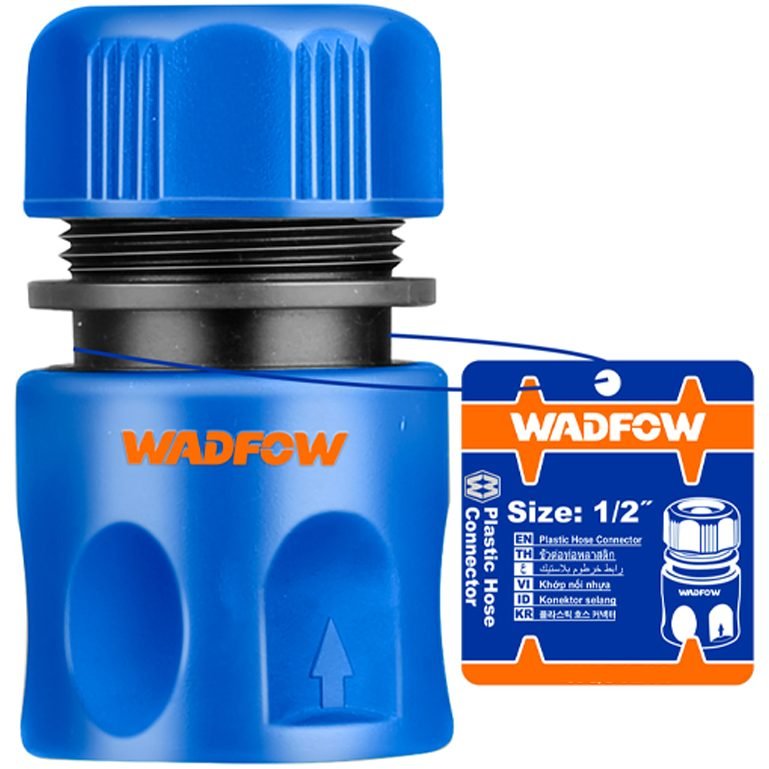 Wadfow Wadfow WQC2E12 Plastic Hose Connector (Stop Function), Electrical Supply Plugs & Connectors — Southend Philippines
