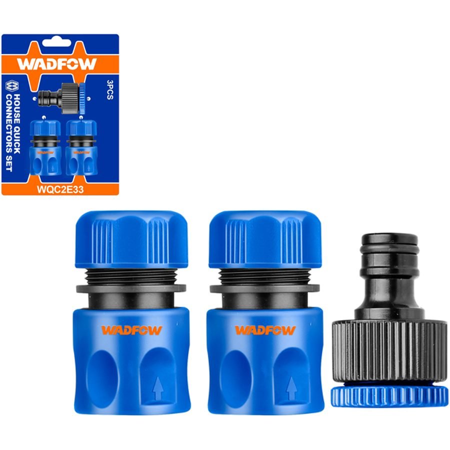 Wadfow Wadfow WQC2E33 Hose Quick Connector 1/2" 3 Pcs Set, Electrical Supply Plugs & Connectors — Southend Philippines