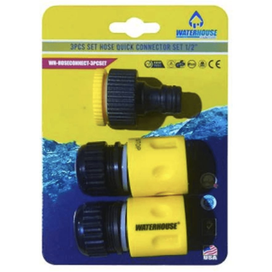 Waterhouse Waterhouse 1/2" Hose Connector Set, Electrical Supply Plugs & Connectors — Southend Philippines