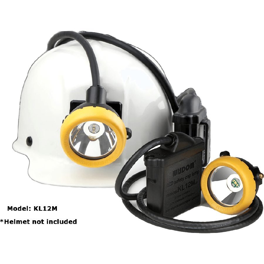 Wisdom KL12M Miner'S LED Cap Corded Mining Lamp / Head Light (With NWB 2, Electrical Supply Lighting — Southend Philippines