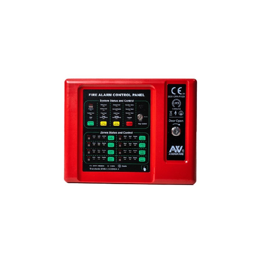 8 Zone Fire Alarm Control Panel