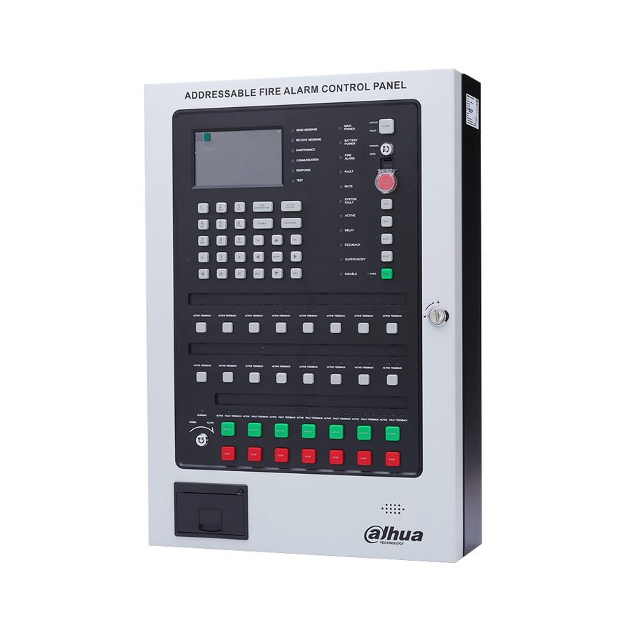 Dahua Addressable Fire Alarm Control Panel (Support Max 508 Devices)