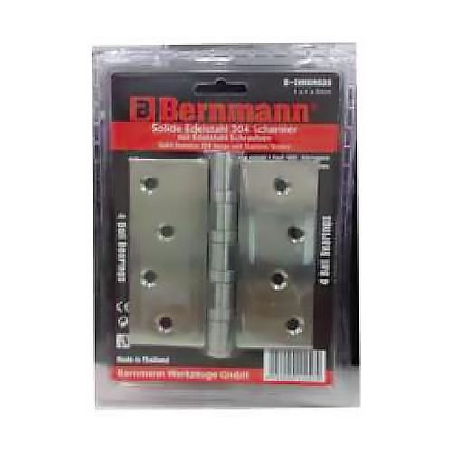 Bernmann Solid Stainless 304 Hinge With Screws And Ball Bearings
