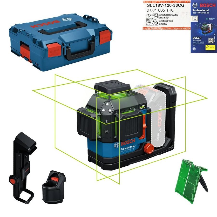 Bosch GLL 18V-120-33 CG Line Laser 12V 18V 35m (Bare) — General Hardware, Southend Philippines