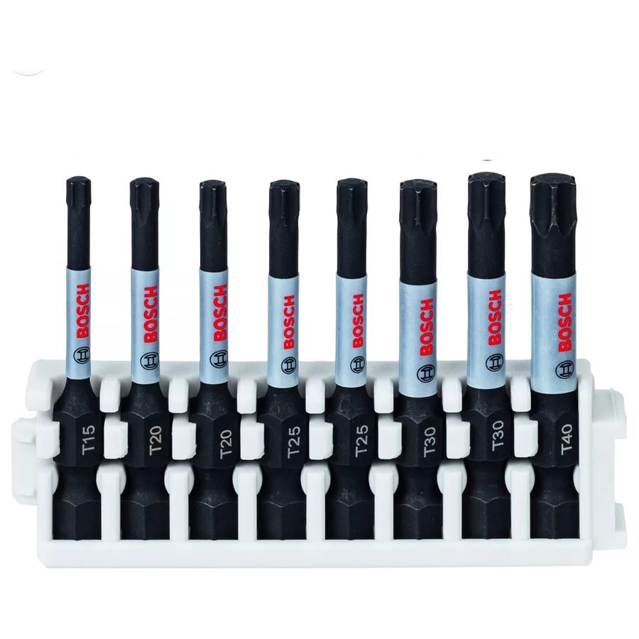 Bosch Bosch Impact Power Torx Screw Bit 50MM Set 8 Pcs (2608522329), General Hardware Fasteners — Southend Philippines