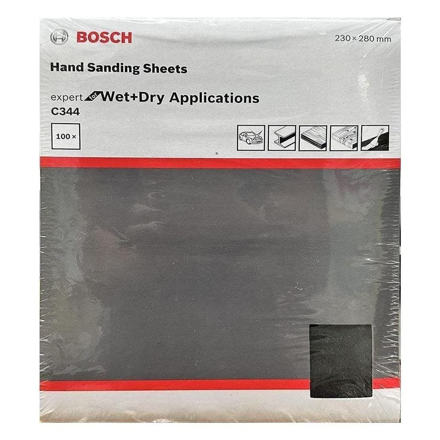 Bosch Bosch Sand Paper / Hand Sanding Sheets, General Hardware Abrasives & Files — Southend Philippines