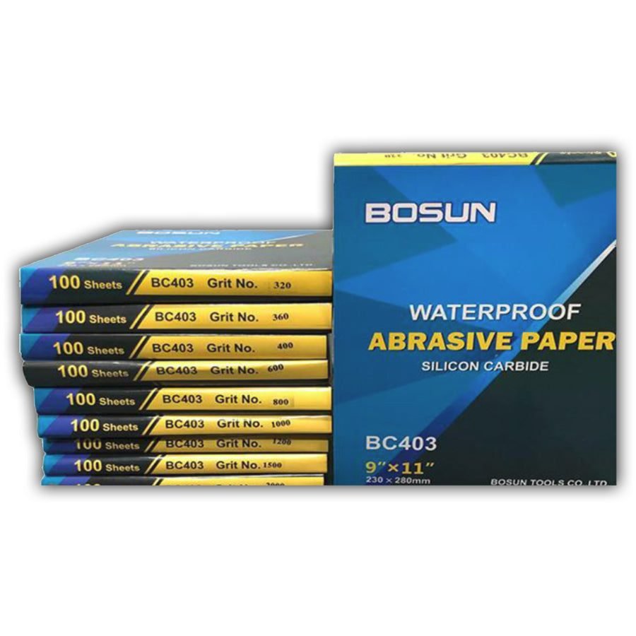 Bosun Waterproof Abrasive Sand Paper — General Hardware, Southend Philippines