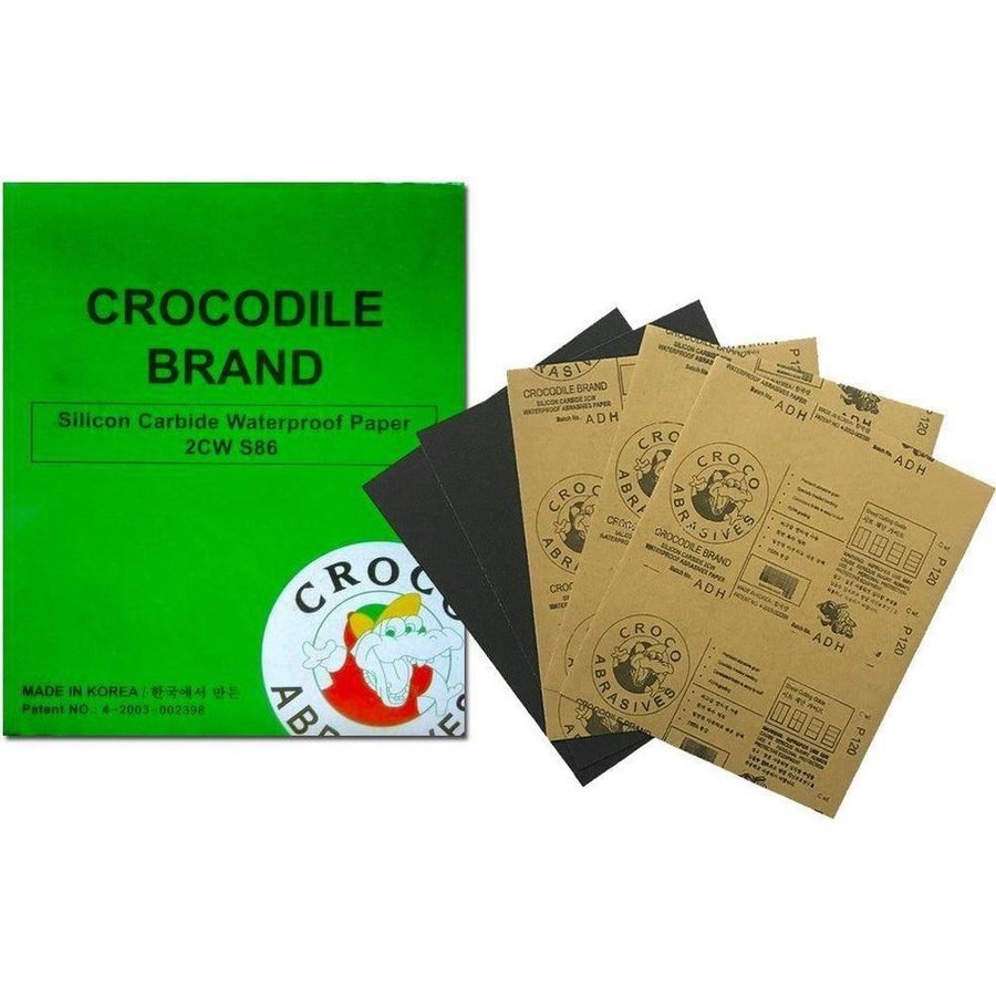 Crocodile 2CW Silicon Carbide Waterproof Abrasive Sand Paper, General Hardware Abrasives & Files — Southend Philippines
