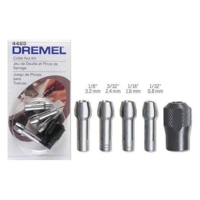 Dremel Dremel 4485 Quick Change Collet Nut Set, General Hardware Fasteners — Southend Philippines