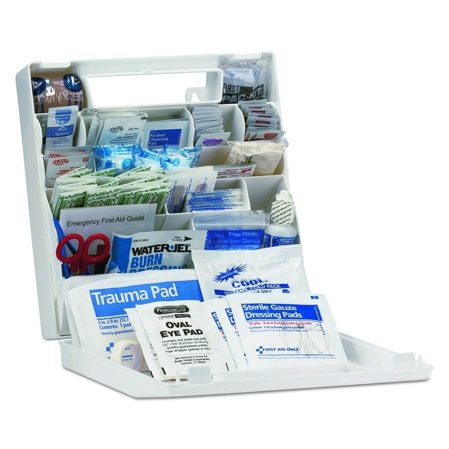 First Aid Only 90639 50 Person Bulk ANSI A+ First Aid Kit
