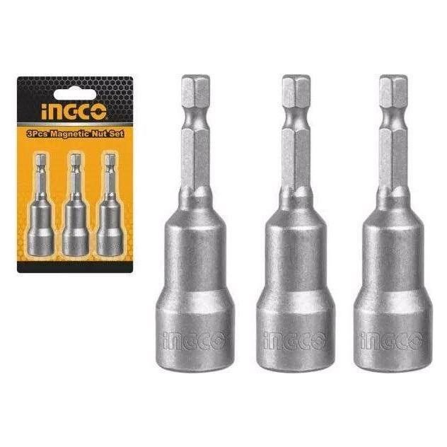 Ingco Ingco AMN1231 Magnetic Nut Set 3pcs/Set, General Hardware Fasteners — Southend Philippines