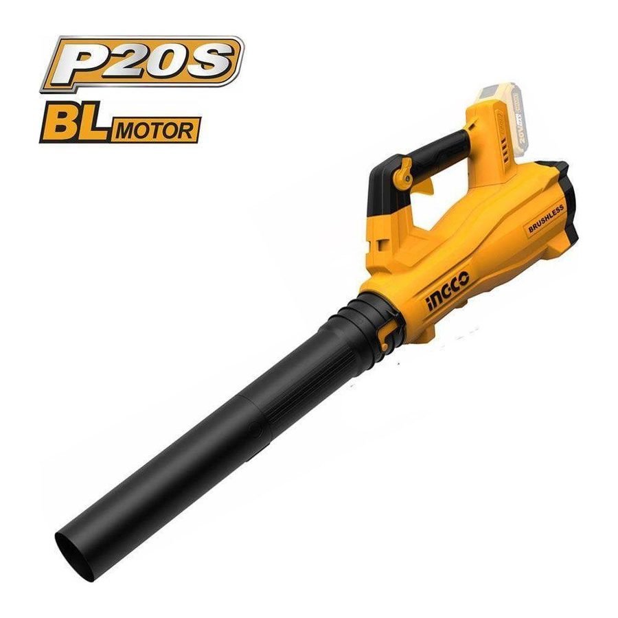 Ingco Ingco CABLI204282 Li-Ion Blower Brushless 20V, General Hardware Brushes & Cleaning — Southend Philippines