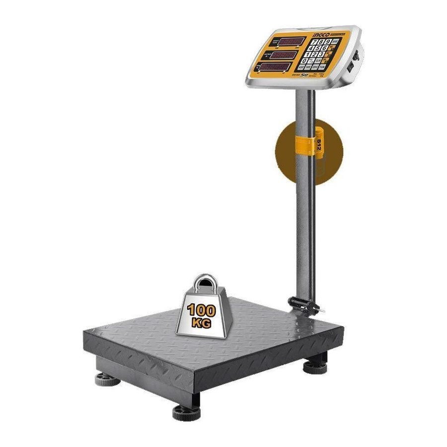 Ingco Ingco CES1302 Li-Ion Scale 100KG, General Hardware Cleaning Equipment — Southend Philippines