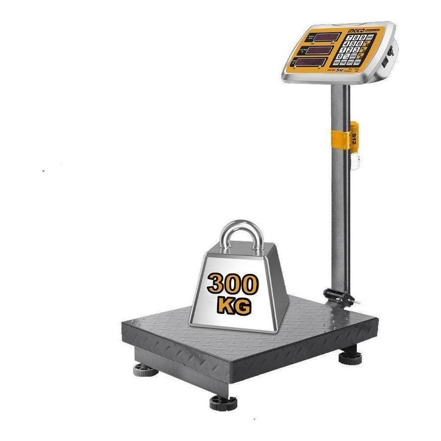 Ingco Ingco CES1303 Li-Ion Scale 300kg 12V, General Hardware Cleaning Equipment — Southend Philippines