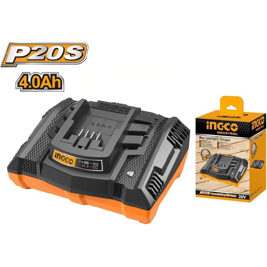 Ingco Ingco FCLI2003 20V Battery Charger 4A (P20S), General Hardware Batteries & Chargers — Southend Philippines