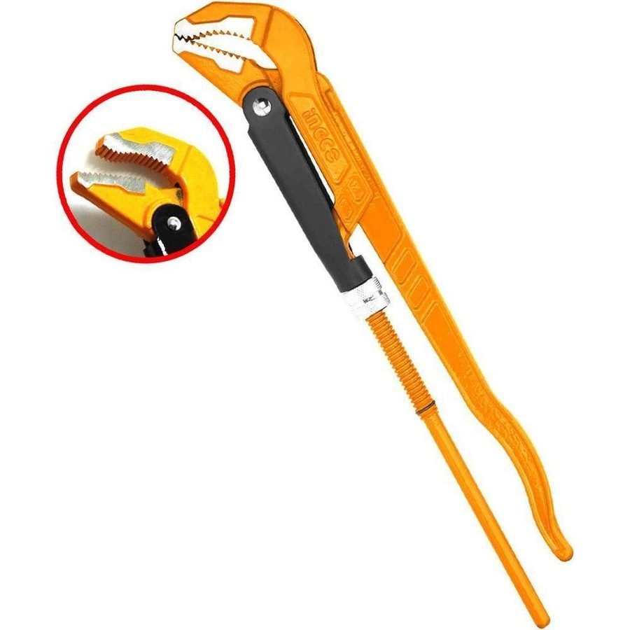 Ingco Ingco HD Swedish Pipe Wrench 40°, General Hardware Wrenches — Southend Philippines