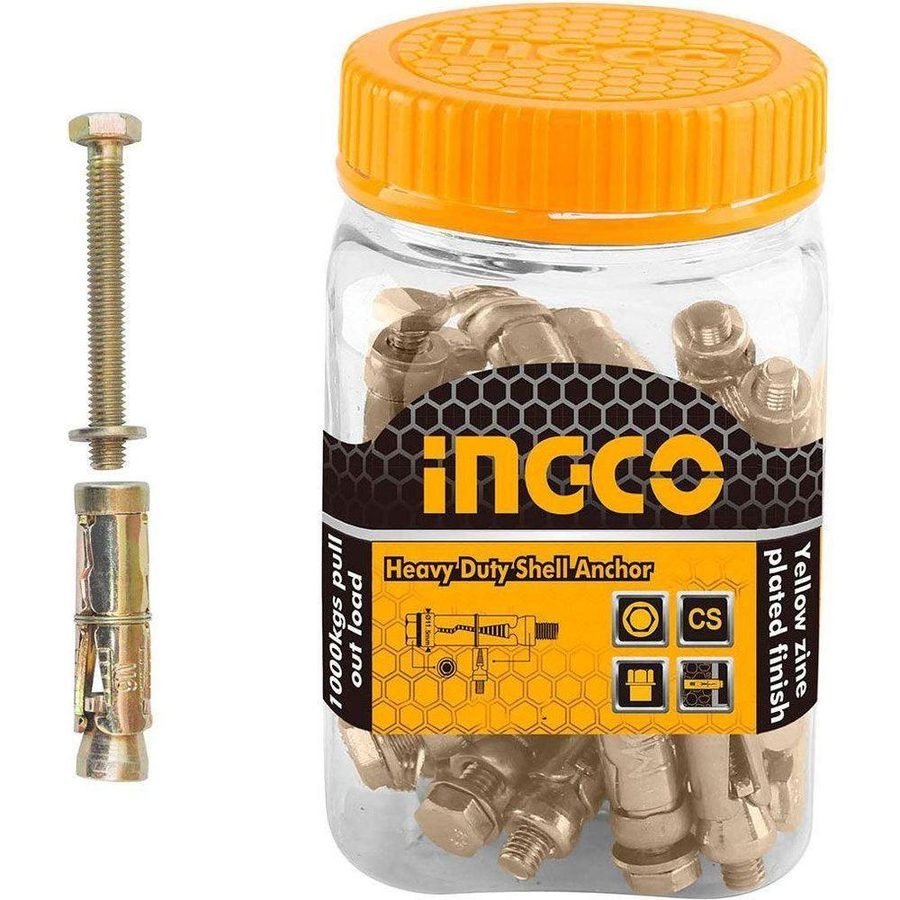 Ingco Ingco Heavy Duty Shell Anchor, General Hardware Fasteners — Southend Philippines