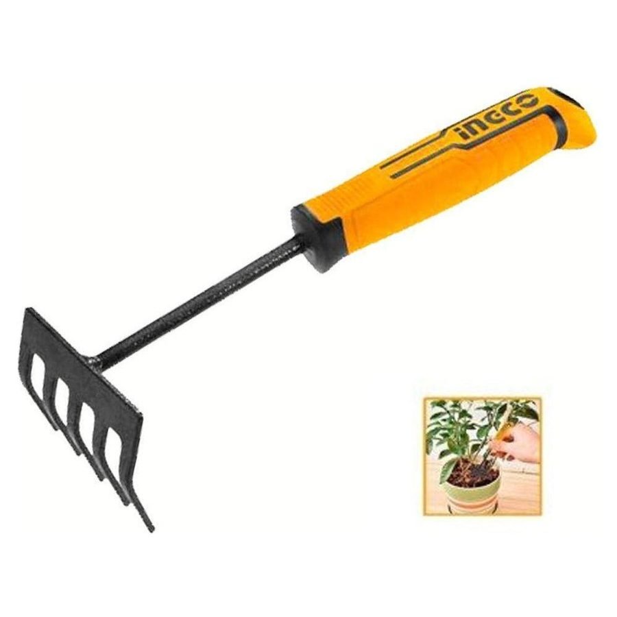 Ingco Ingco HFTR1008 Hand Garden Rake / Soil Rake, General Hardware Garden Tools — Southend Philippines