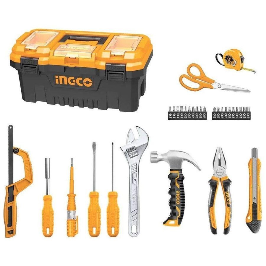 Ingco Ingco HKTHP10321 32pcs Hand Tools Set With Tool Box, General Hardware Tool Storage — Southend Philippines