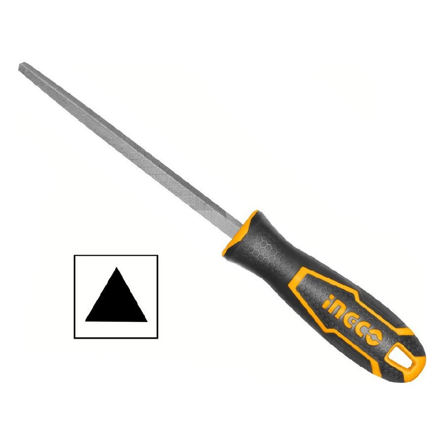 Ingco Ingco HSTF088 Triangle Steel File, General Hardware Abrasives & Files — Southend Philippines