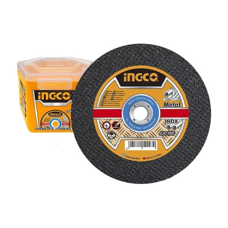 Ingco Ingco MCD10105100 Abrasive Metal Cutting Disc Set, General Hardware Abrasives & Files — Southend Philippines