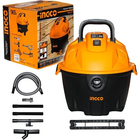 Ingco Ingco VC12121 Wet & Dry Vacuum Cleaner 1200W 12L, General Hardware Cleaning Equipment — Southend Philippines