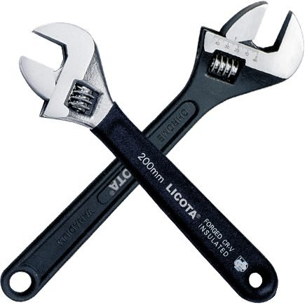 Licota Licota Adjustable Wrench, General Hardware Wrenches — Southend Philippines