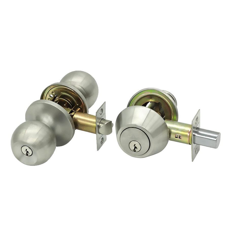 Lotus Lotus CB 6071 + 8200-US32D Tubular Knob Set + Double Bolt, General Hardware Fasteners — Southend Philippines