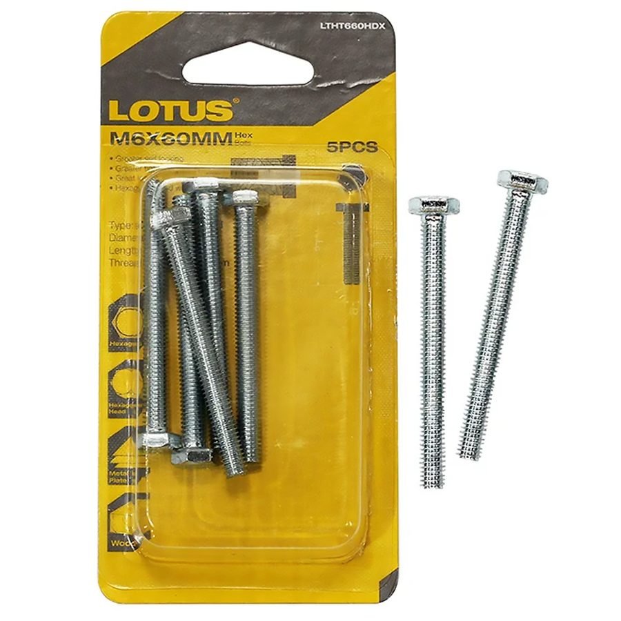 Lotus Lotus Hex Bolt, General Hardware Fasteners — Southend Philippines