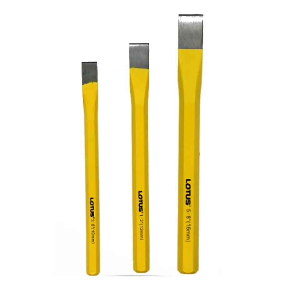 Lotus LTHT300CC Cold Chisel Set 3pcs — General Hardware, Southend Philippines