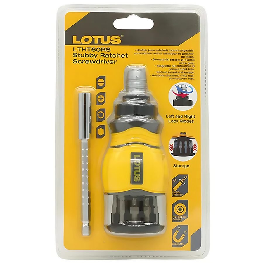 Lotus LTHT60RS Stubby Ratchet Screwdriver