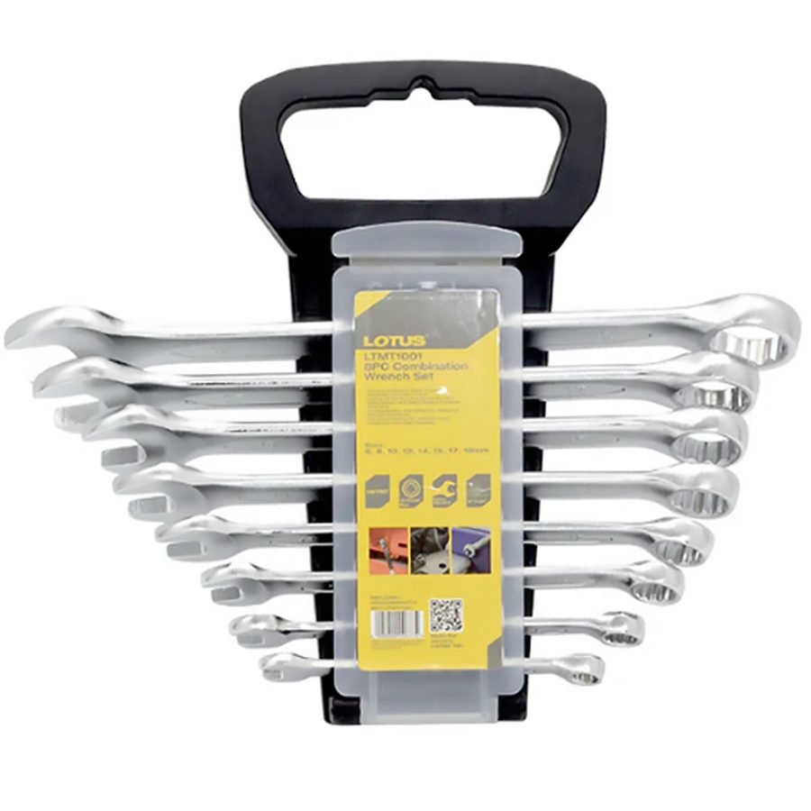 Lotus Lotus LTMT1001 Combination Wrench Set 8pcs, General Hardware Wrenches — Southend Philippines