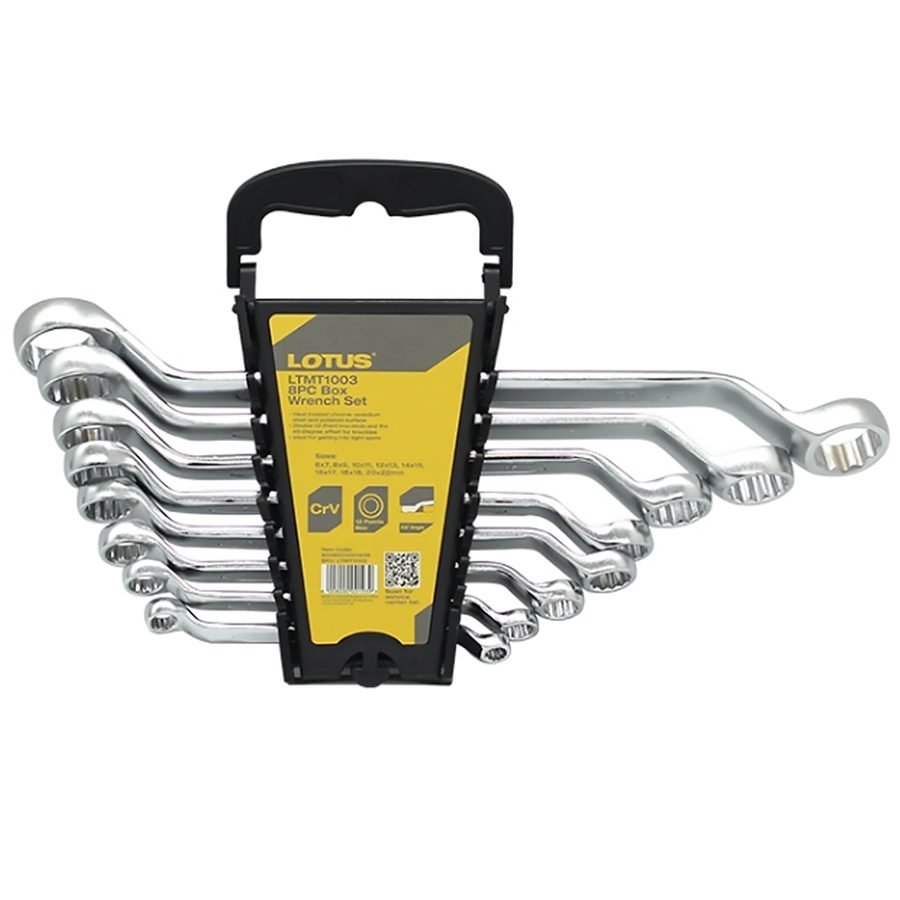 Lotus Lotus LTMT1003 Box Wrench Set 8pc, General Hardware Wrenches — Southend Philippines