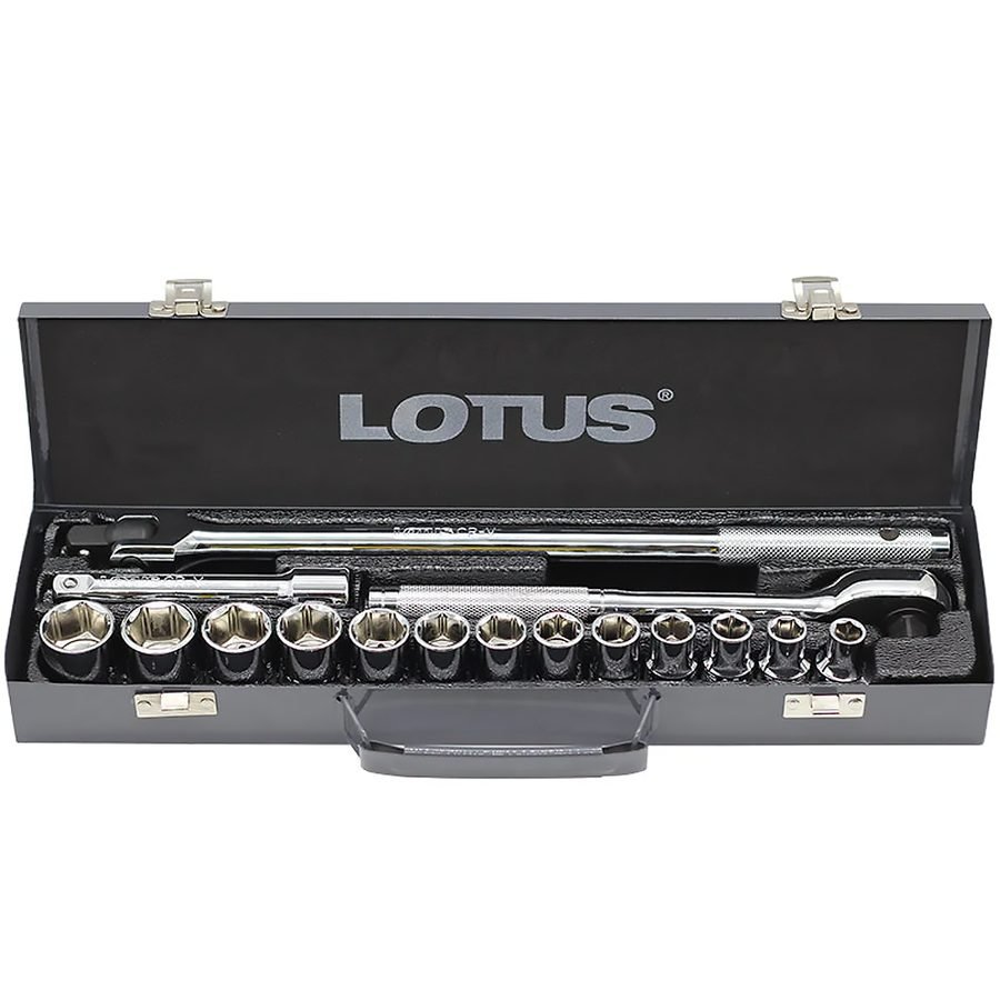 Lotus LTMT17SSX Socket Wrench Set 17pcs 1/2" Dr.