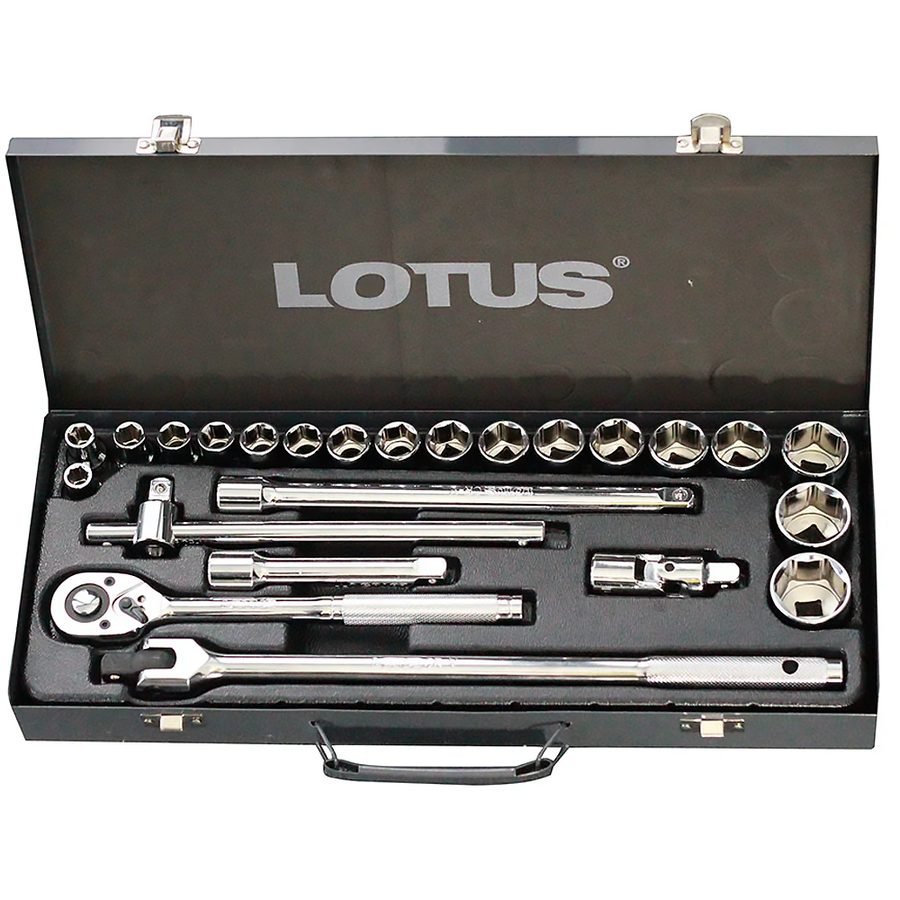 Lotus LTMT24SSX Socket Wrench Set 24pcs 1/2" Dr.