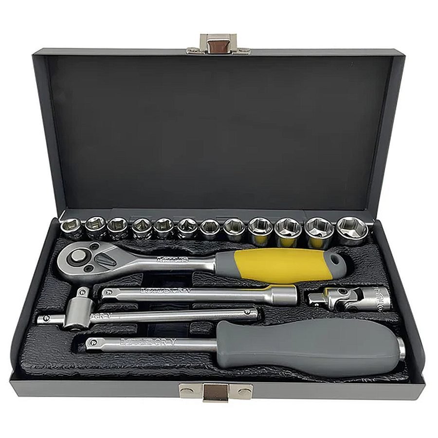 Lotus LTMT4-17SSX Socket Wrench Set 17pcs 1/4" Dr.
