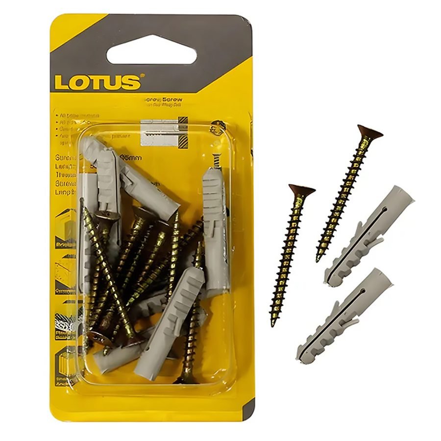 Lotus Screw Plug Set — General Hardware, Southend Philippines