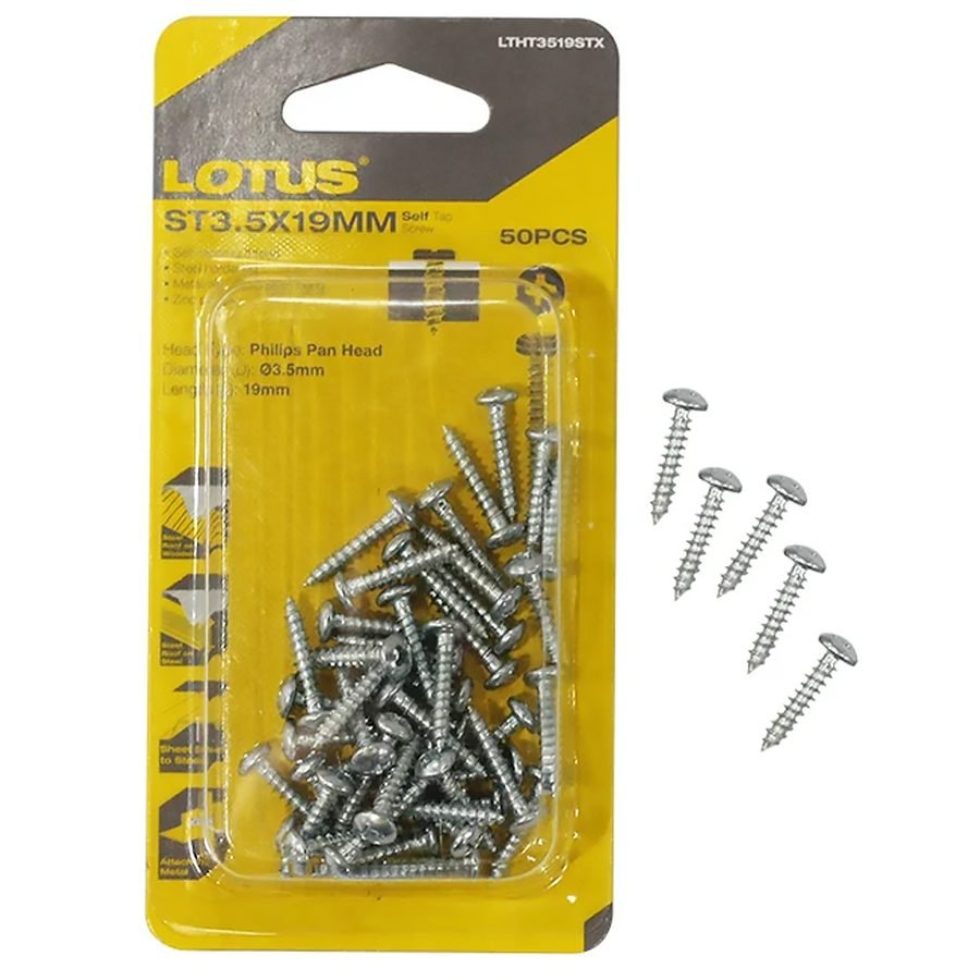 Lotus Self Tap Screw — General Hardware, Southend Philippines