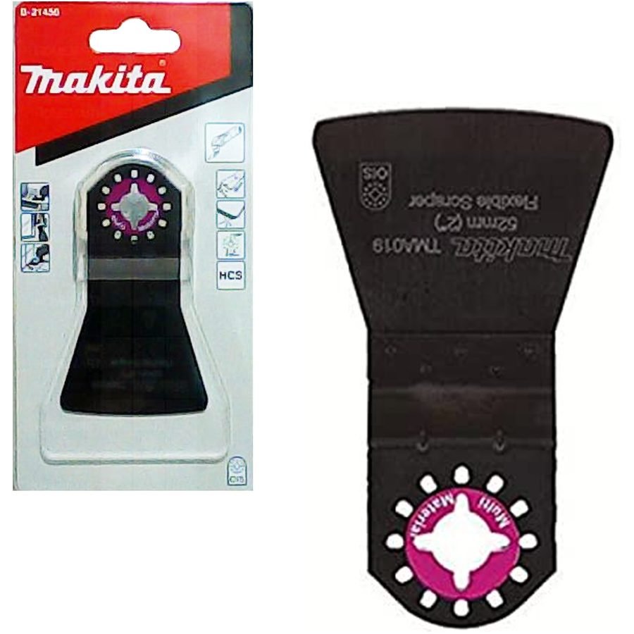 Makita Makita B-21456 Starlock Multitool Flexible Scraper 52x45mm, General Hardware Brushes & Cleaning — Southend Philippines