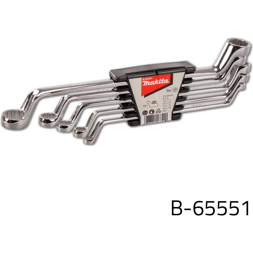 Makita Makita B-65551 5pcs Double Box Wrench Set, General Hardware Wrenches — Southend Philippines