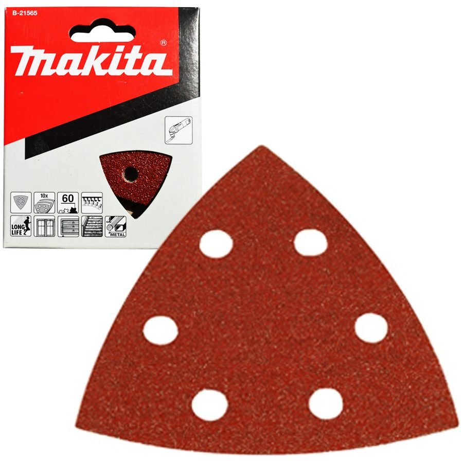 Makita Makita Multi Tool Abrasive Wood Sanding Delta Paper 94mm 10 Pcs, General Hardware Abrasives & Files — Southend Philipp