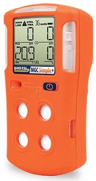 Multi Gas Clip Simple Plus Gas Detector