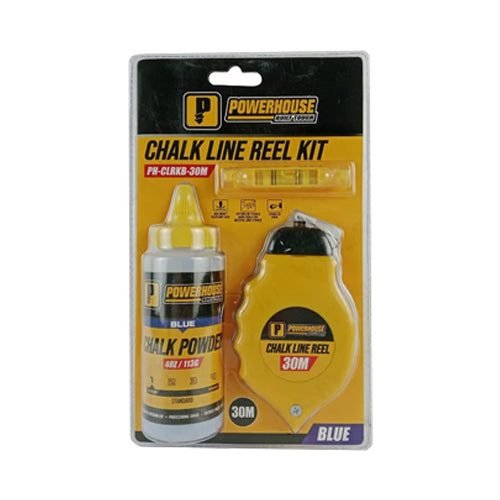 Powerhouse Chalk Line Reel Kit & Chalk Powder — General Hardware, Southend Philippines